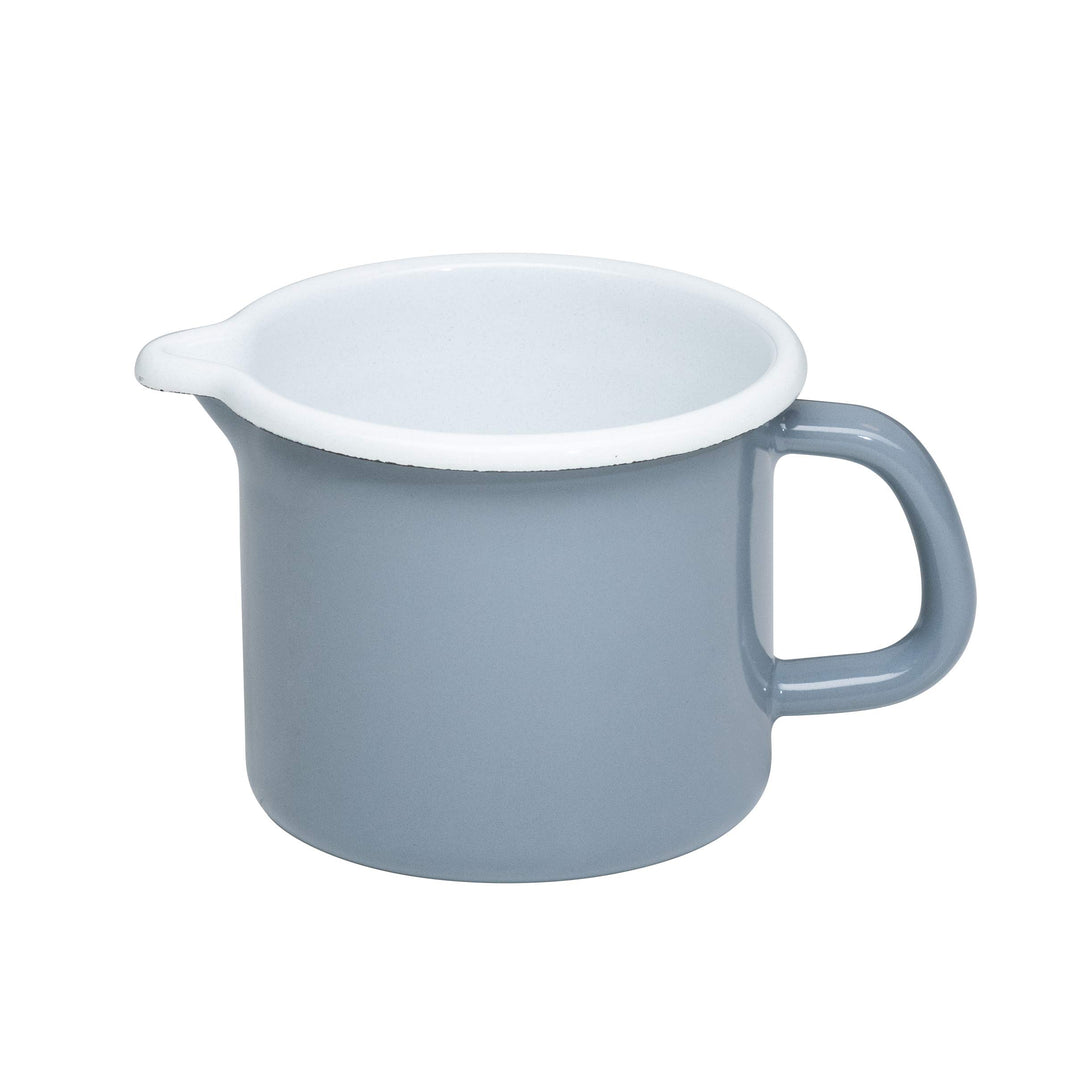 Riess, 0038-065, Schnabeltopf 9, CLASSIC - PURE GREY, Durchmesser 9 cm, Höhe 8.5 cm, Inhalt 0.5 Lite