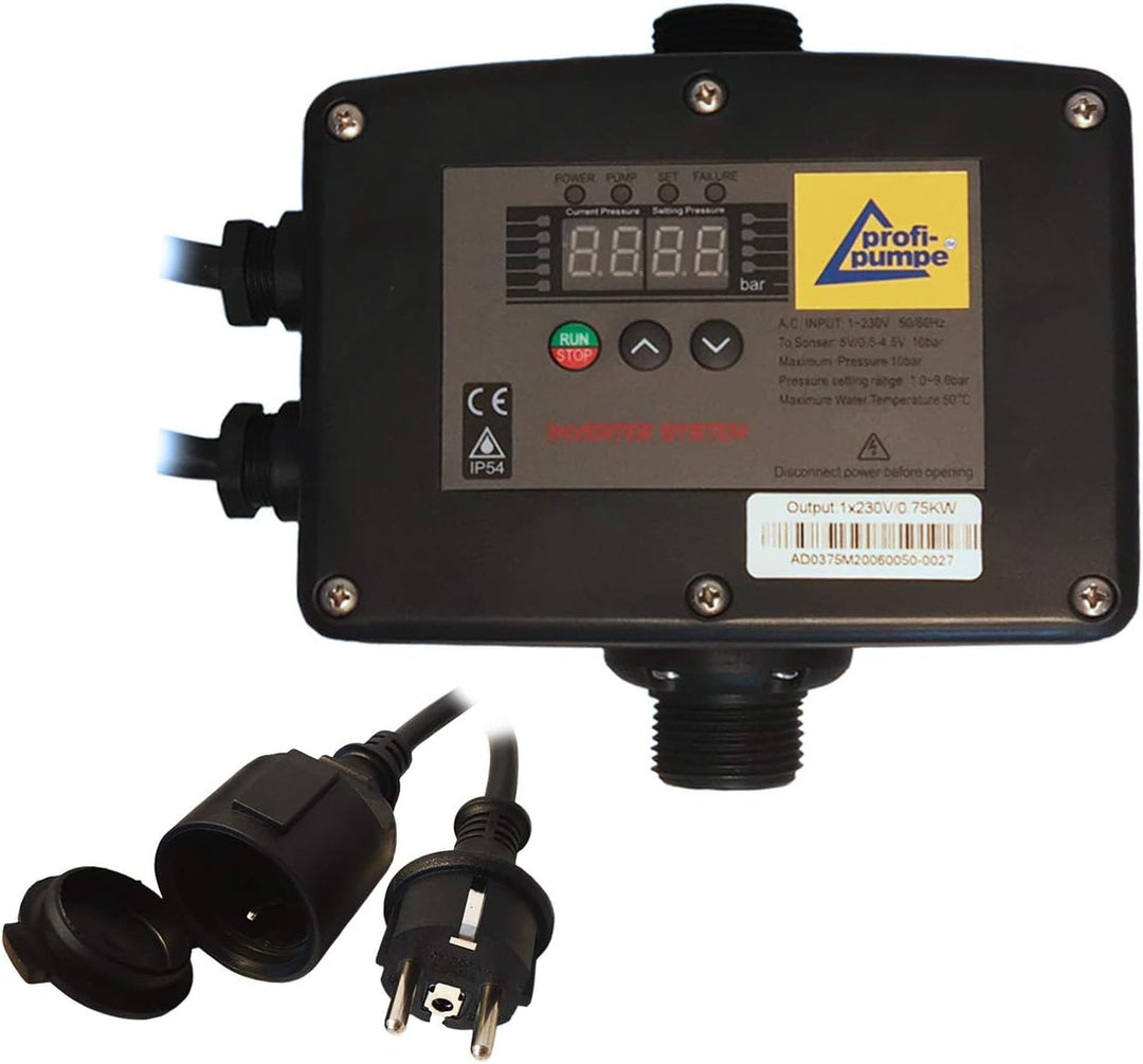 Hauswasserwerk Hauswasserautomat Inno-Tec 450 mit Pumpensteuerung INVERTER vk Selbstansaugende Kreis