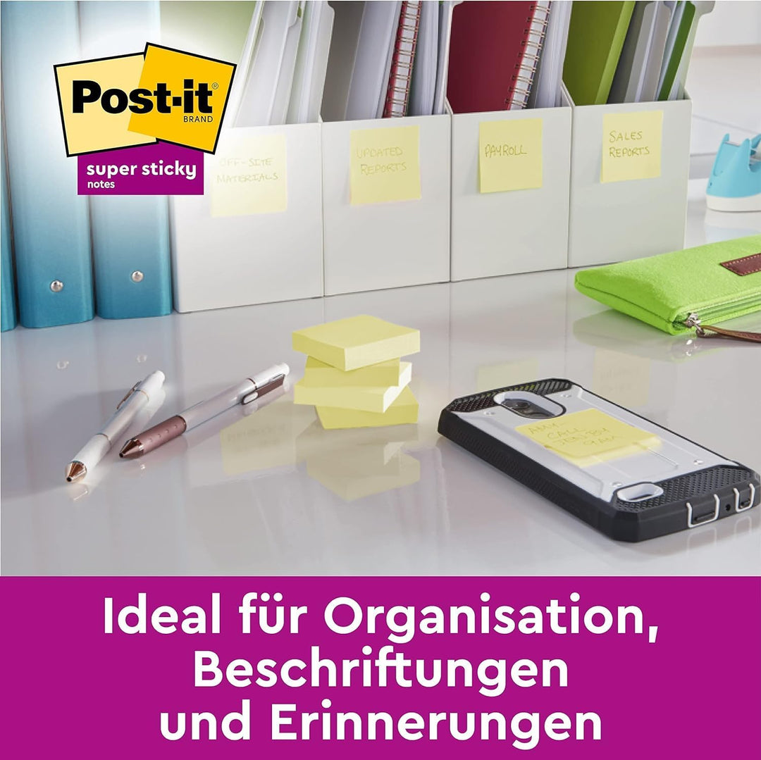 Post-it Notes Promotion 655Y-20 – Selbstklebende Haftnotizzettel in 76 x 127 mm – 20 Notizblöcke rec