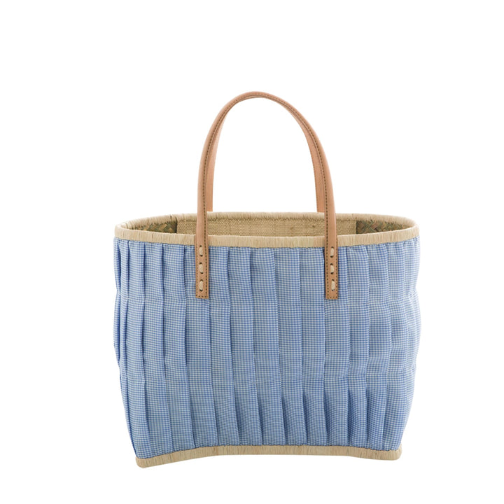 Rice Raffia Einkaufstasche Türkis Medium Strandtasche Handtasche Shopper Einkaufsbeutel Henkeltasche