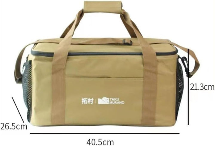 Outdoor Camping Aufbewahrungstasche Tragekoffer Gasherd Kanister Topf Tragetasche Picknicktasche Koc