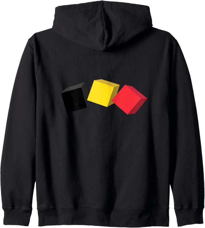 Flagge Belgien Kapuzenjacke
