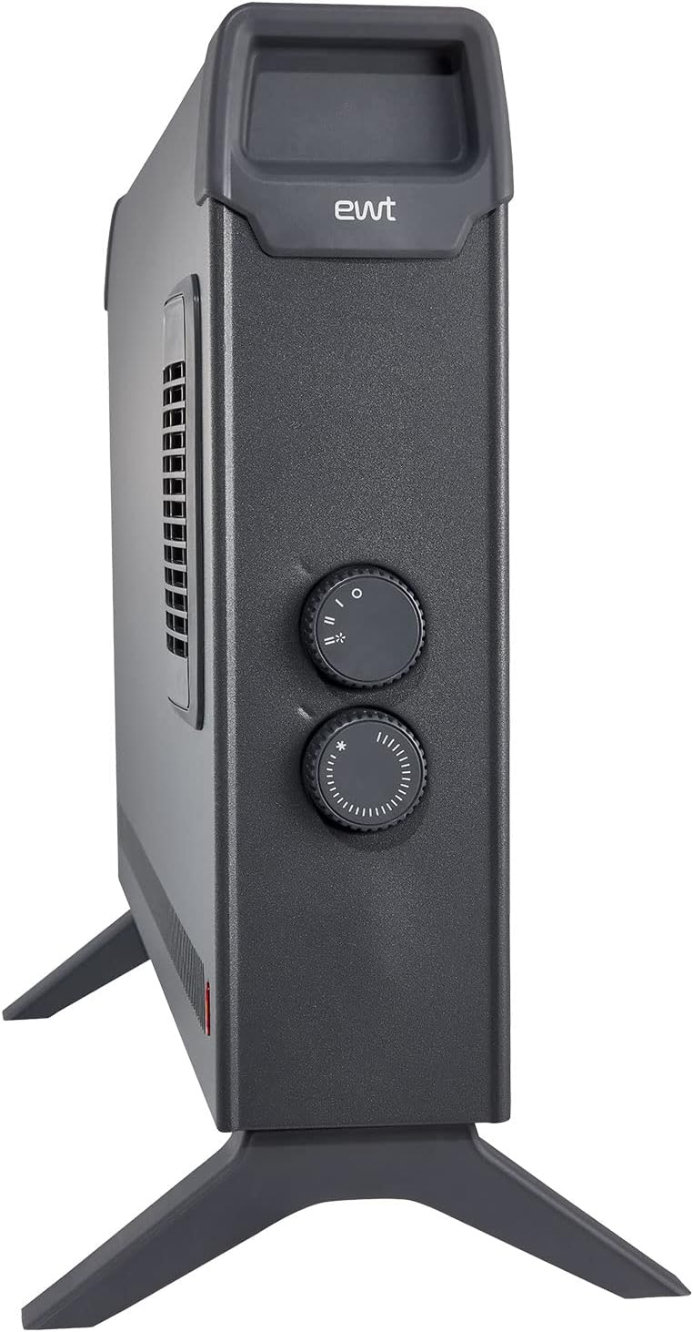 EWT 100204 Konvektor-Heizung Clima ML Turbo Öko-Radiator, schwarz