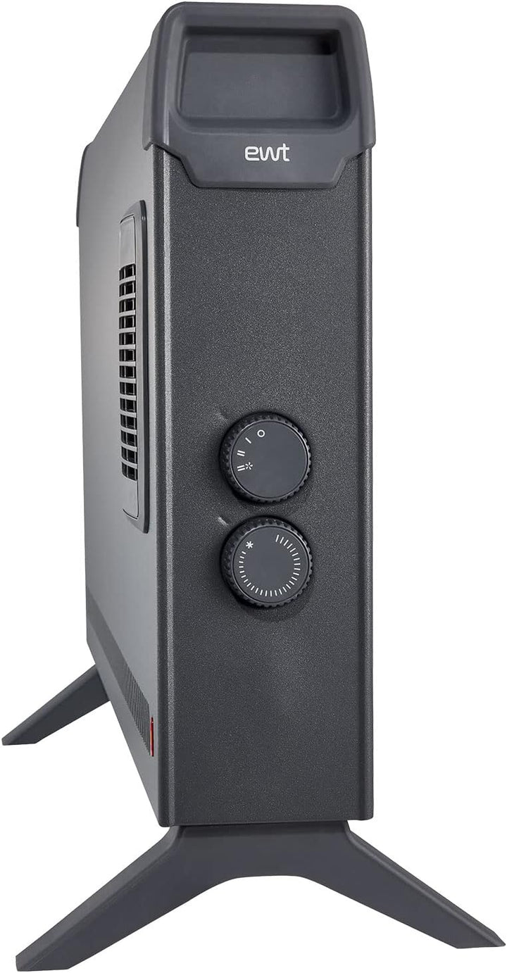 EWT 100204 Konvektor-Heizung Clima ML Turbo Öko-Radiator, schwarz