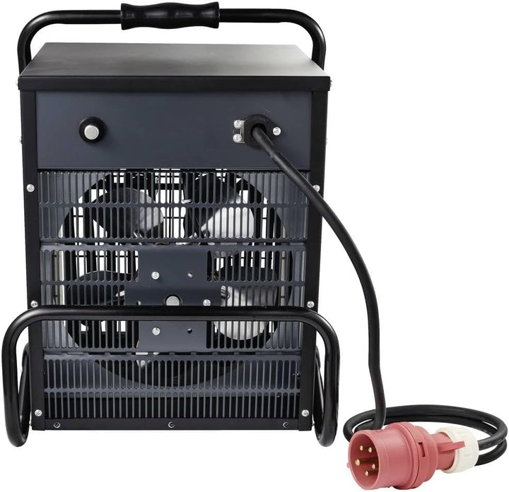 TOOLCRAFT TO-8578338 Bauheizer 9000 W Schwarz/Gelb