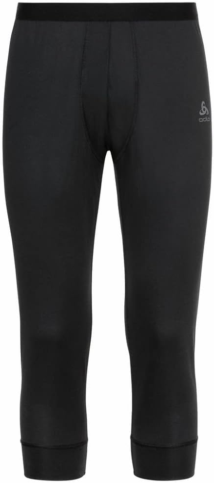 Odlo Herren Funktionsunterwäsche 3/4 Hose Active F-Dry Light Eco_141312 S Schwarz, S Schwarz