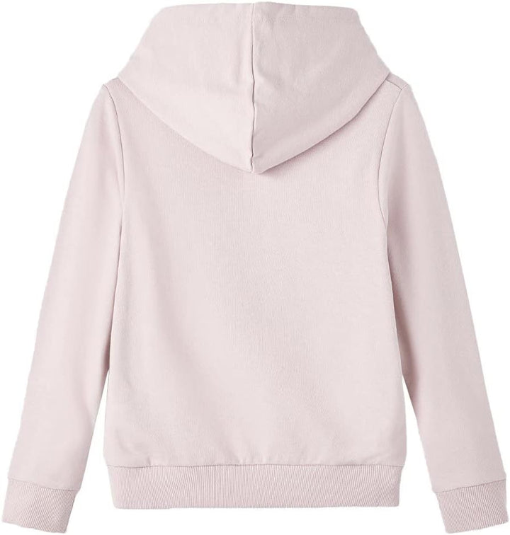 NAME IT Mädchen Kapuzen Sweater aus Bio-Baumwolle 110 Burnished Lilac, 110 Burnished Lilac
