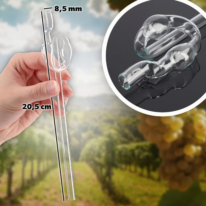 KADAX Glasballon-Set 15L, Gärballon mit Kunststoffkorb und Gärzubehör, Gummi-stopfen, Gärröhrchen, s