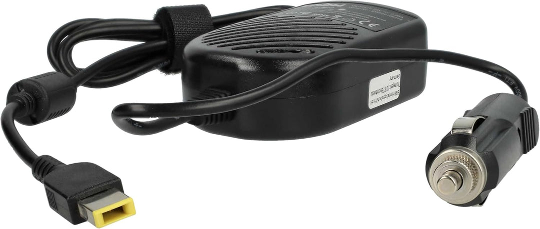 vhbw KFZ-Ladekabel kompatibel mit Lenovo ThinkPad T440P, T440s, T540p (Dual Core) Laptop, Notebook -