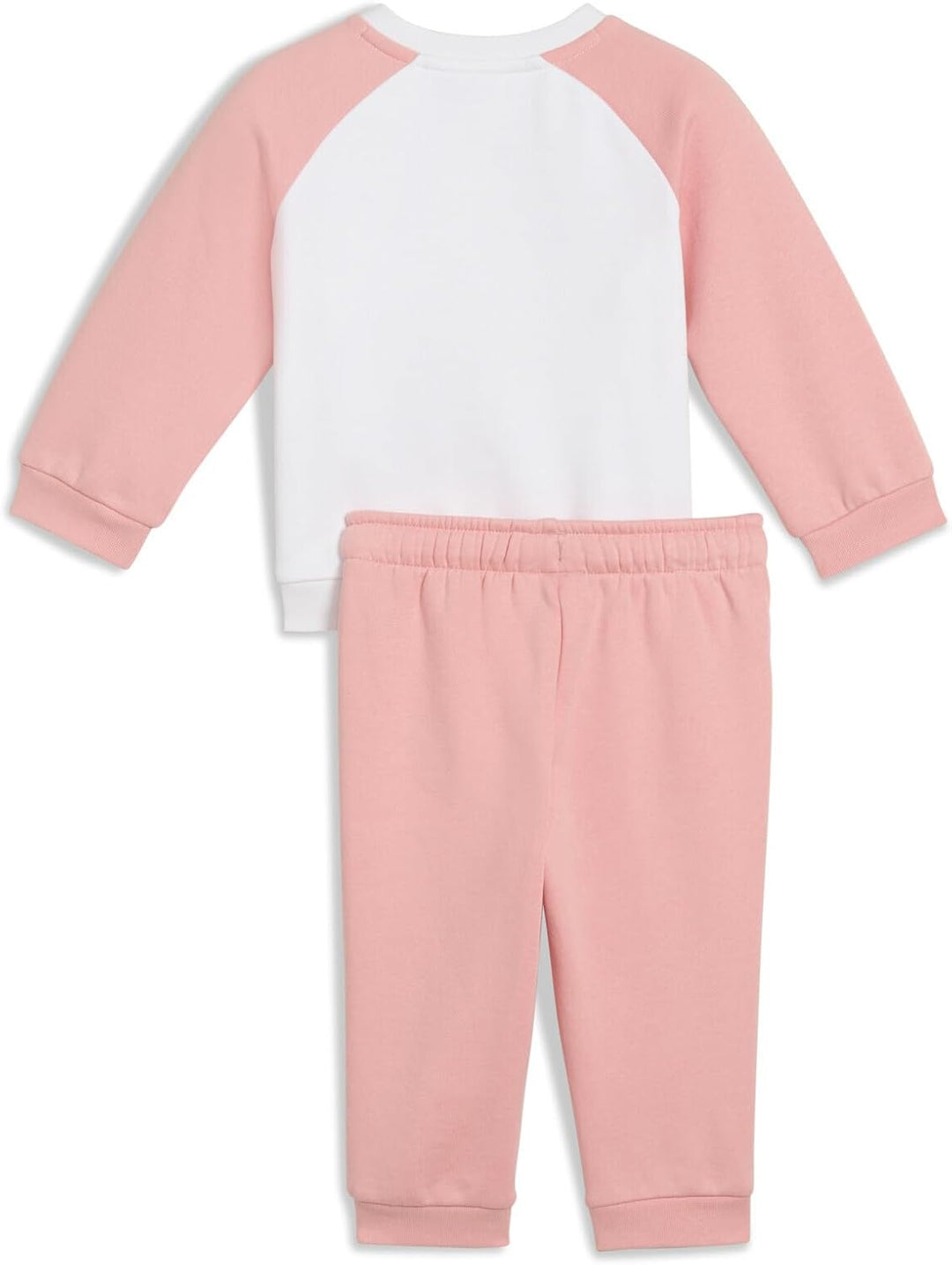 PUMA Unisex Baby Minicats Ess Raglan Crew Set Fl Inf Gestrickte Anzüge 74 Pink Fruit, 74 Pink Fruit