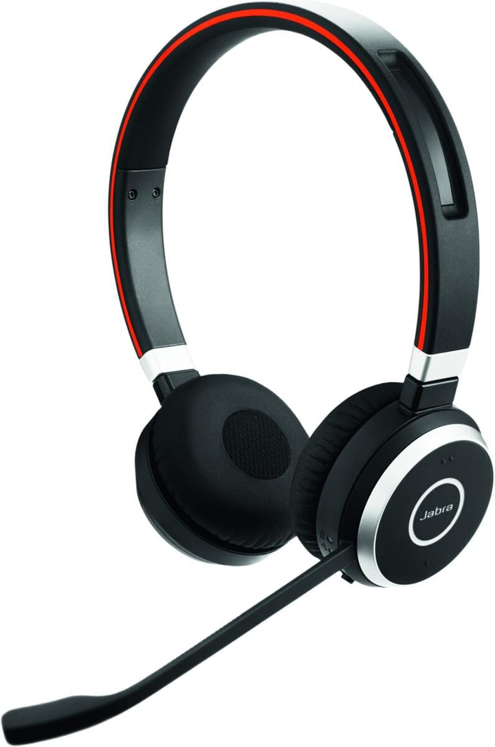 Jabra Evolve 65 SE Schnurloses Stereo-Headset - Bluetooth-Headset mit Mikrofon mit Geräuschunterdrüc