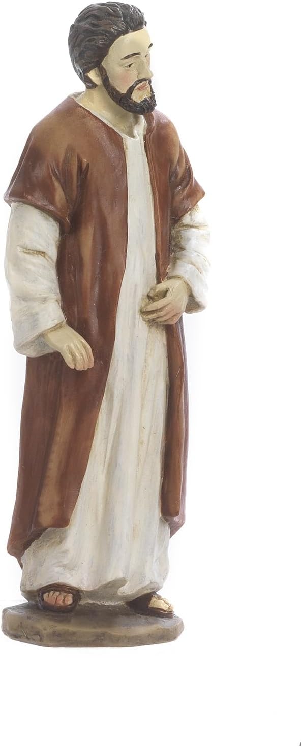 Set Statuen Krippe Ostern Via Crucis Lavendel Füsse 12,5 cm 4 Themen aus Harz
