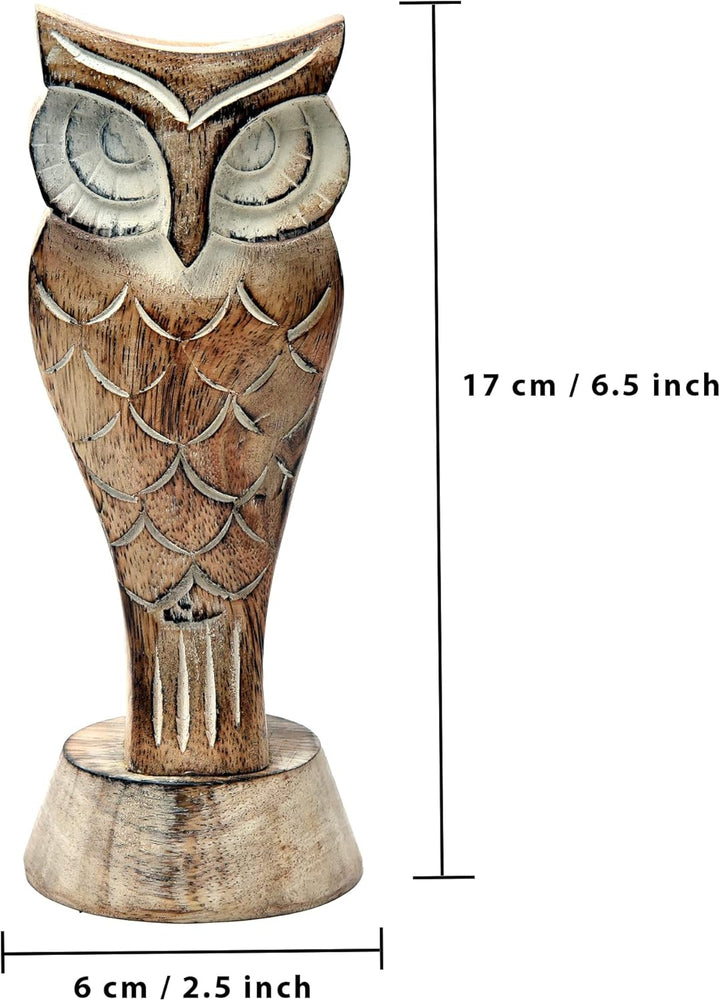 Einzigartiger Eulen-Brillenhalter aus Holz, Brillenständer, handgefertigt, Geschenk für Frauen und M
