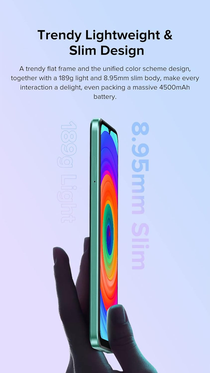Ulefone Android 12 4G Smartphone ohne Vertrag Note 14(64GB), 3-Karten-Steckplatz, Quad Core 4GB+64GB