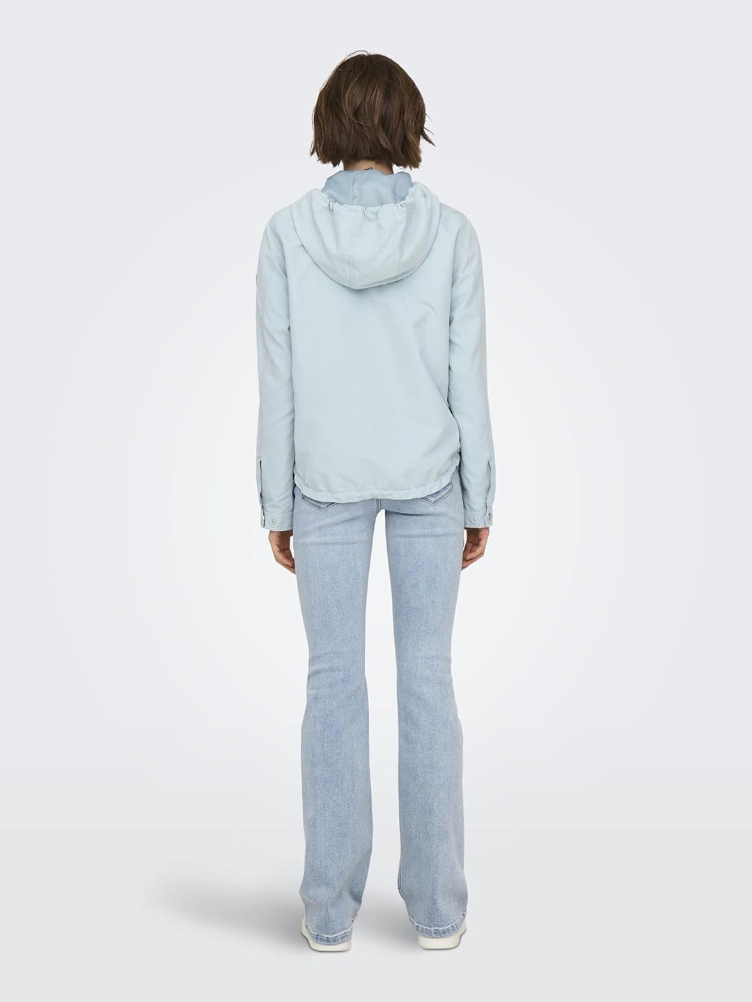 ONLY Damen Onlskylar Hood Spring Jacket Cc OTW Jacke, M Gray Mist