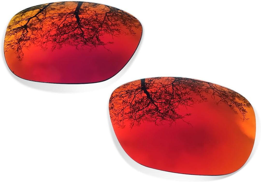 sunglasses restorer Kompatibel Ersatzgläser für Oakley Big Taco (Polarisierte Ruby Red Linsen)