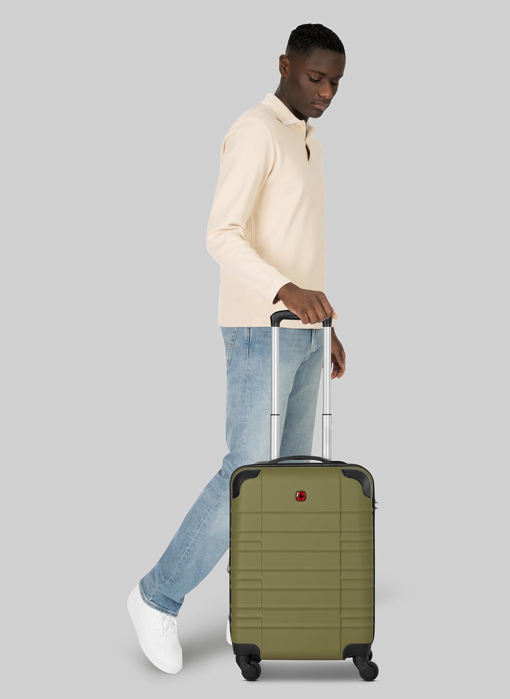 WENGER Kabinen-Koffer für Damen und Herren | Kleiner Cabin-Trolley 37 x 23 x 53 cm aus hochwertigem,