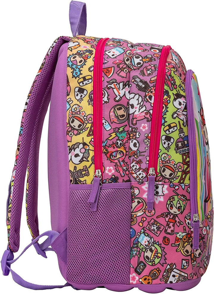 Toki Doki Schulrucksack, mehrfarbig, Taglia unica, Casual