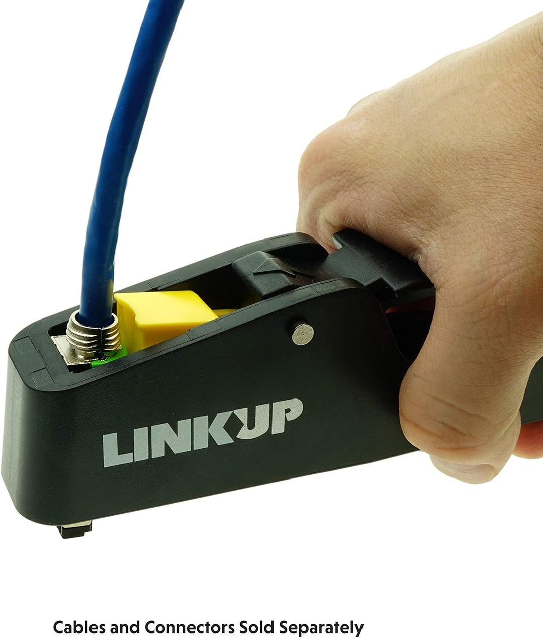 LINKUP - Easy Press Connector Tool für LINKUP Cat8/Cat6A RJ45 Geschirmte Druckguss-Metall Easy Field
