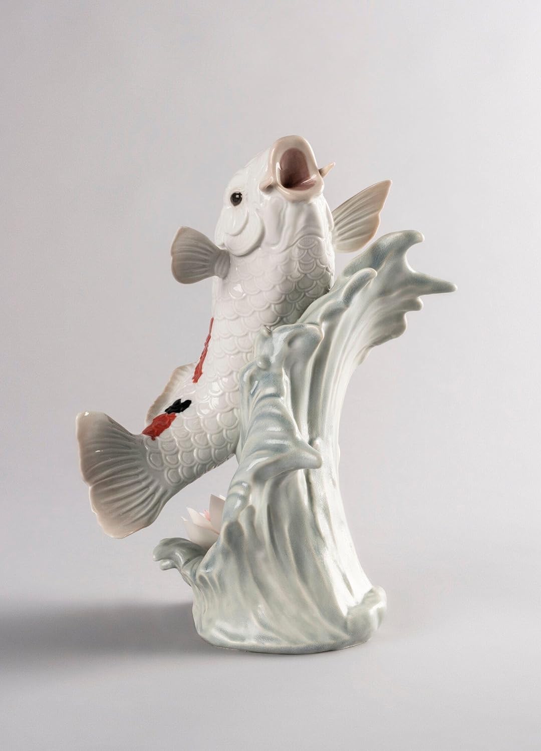 LLADRÓ Koi Figurine. Carpas Koi. Porzellan.