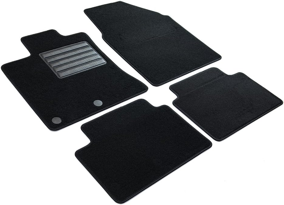 MDM SP-2419 Fussmatten Velours Autoteppich passend für Nissan Qashqai I 02.2007>2013 Qashqai I 02.20