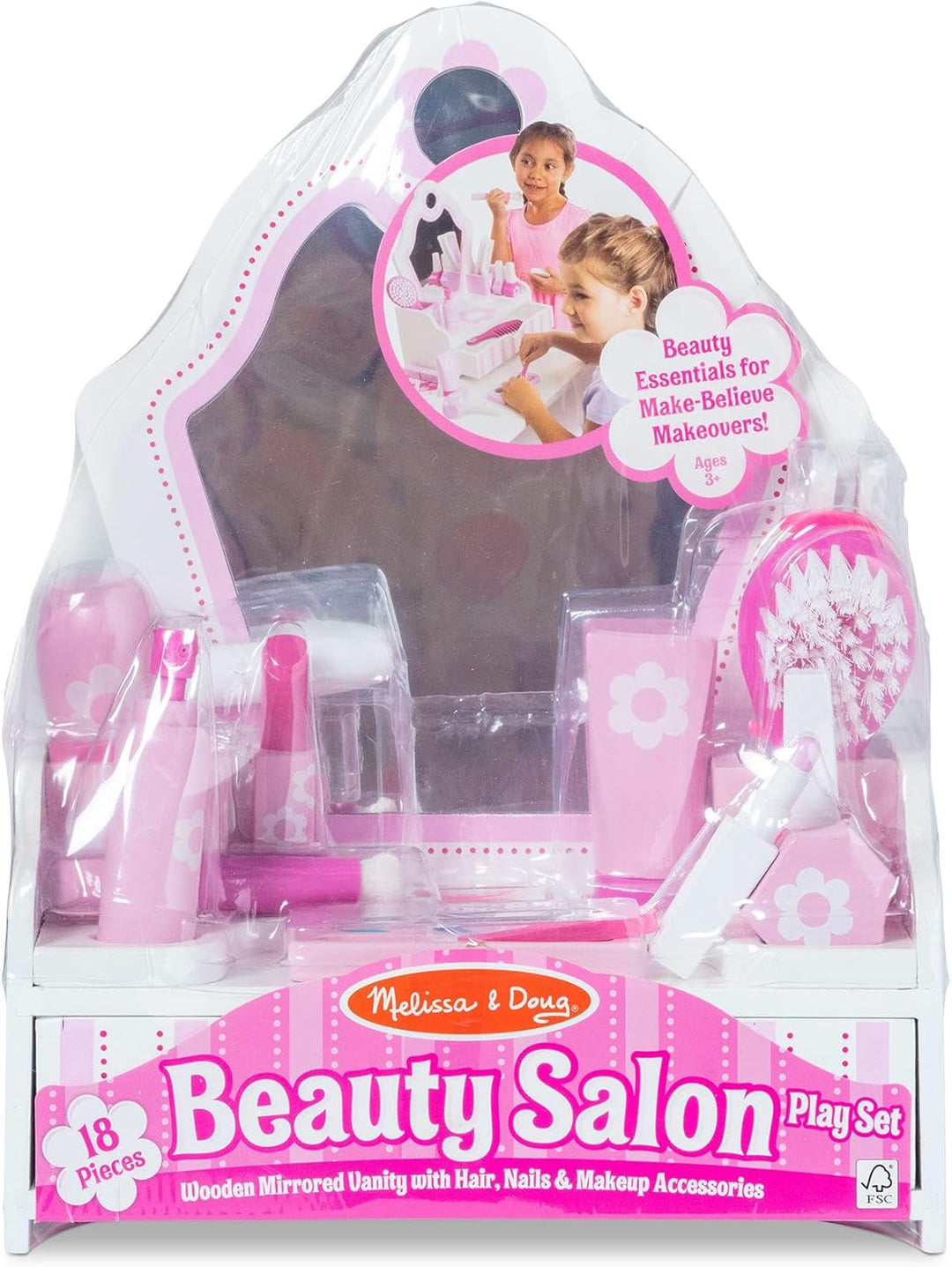 Melissa & Doug Schminktischspielset | Fantasiespiel | Spielset | 3+ | Geschenk für Jungen oder Mädch