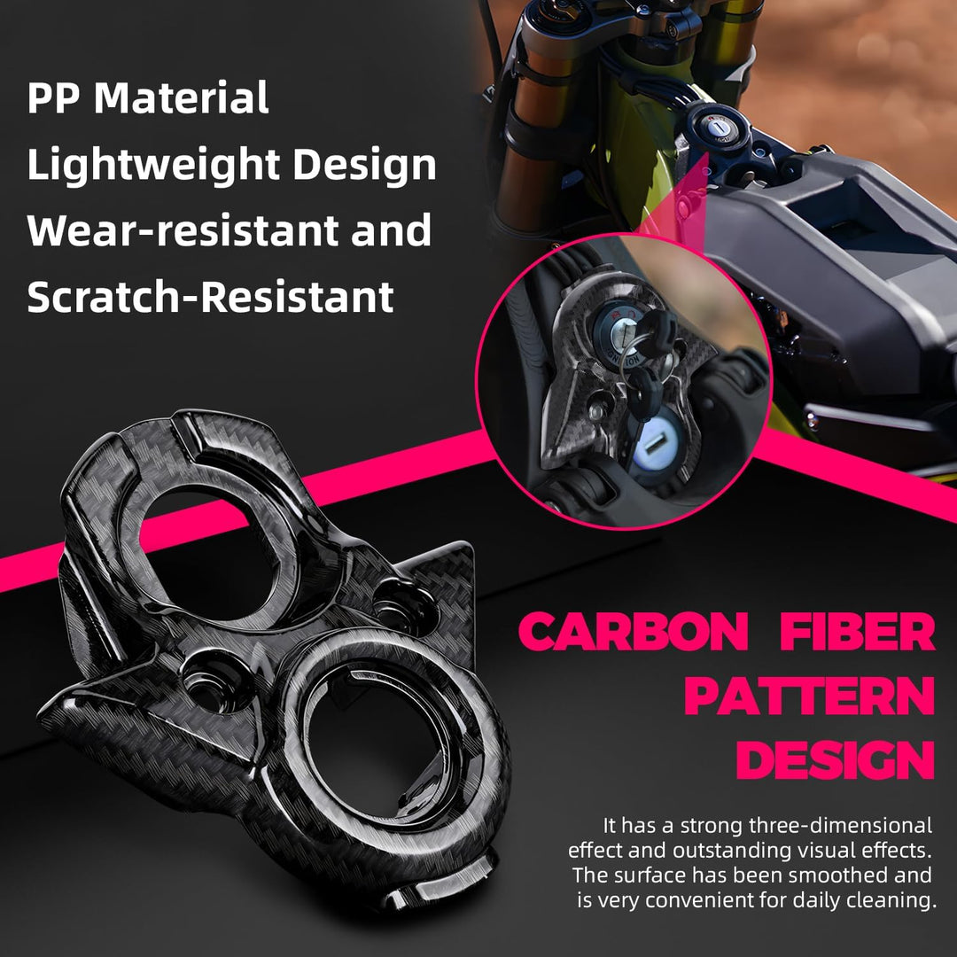 Motorrad-Zündabdeckung, Zündschlüsselabdeckung, Zündschalter-Dekorationsring für Surron Light Bee X/