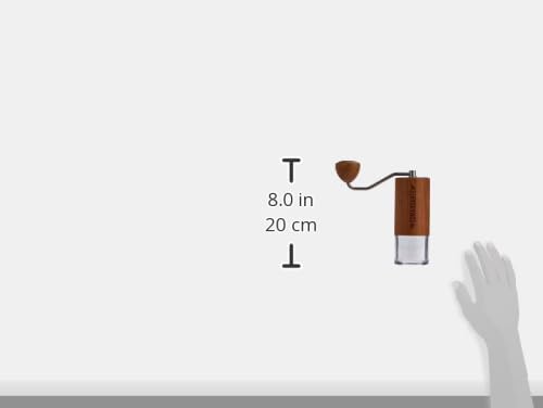 Comandante 4260113431658 Kaffeemühle, 18/8 Edelstahl, American Cherry, American Cherry
