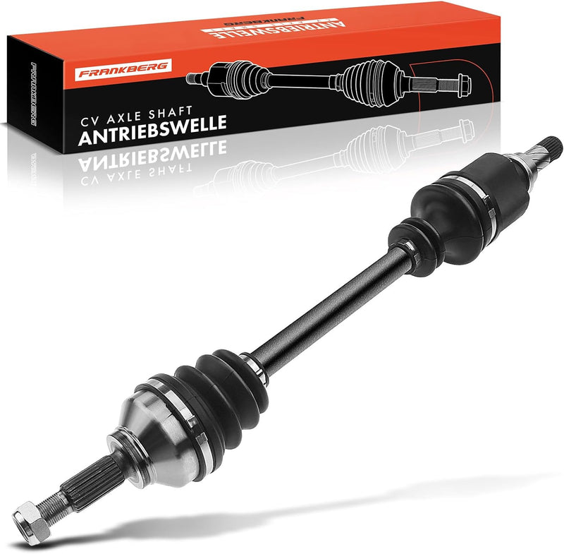 Frankberg Antriebswelle Vorne Links Kompatibel mit Clio III BR0/1 CR0/1 SB SR 1.1L-1.6L 2005-2014 Lo