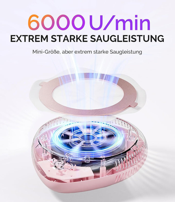 MelodySusie Staubabsaugung für Nägel, PProR Nagelstaubsauger für Acrylnägel