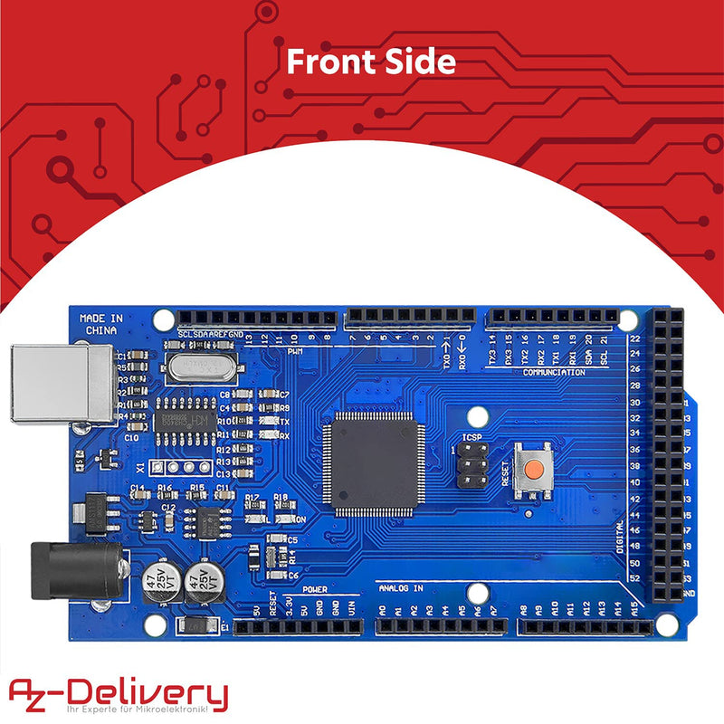 AZDelivery AZ-MEGA2560-Board mit AZ-MEGA2560-Board inklusive E-Book! 1, 1