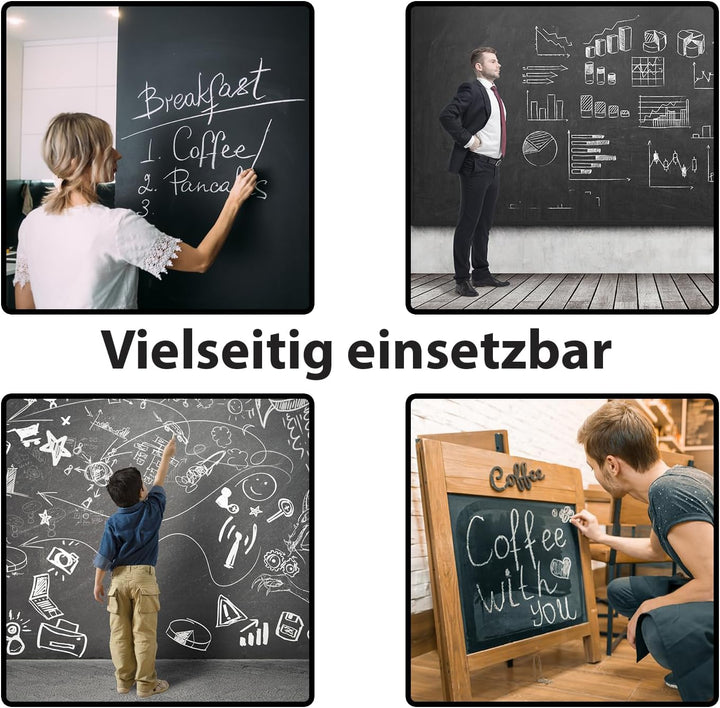 Cuadros Lifestyle Selbstklebende magnetische Tafelfolie 100x100 cm | Magnetisch | Vinyl- Kreidefolie