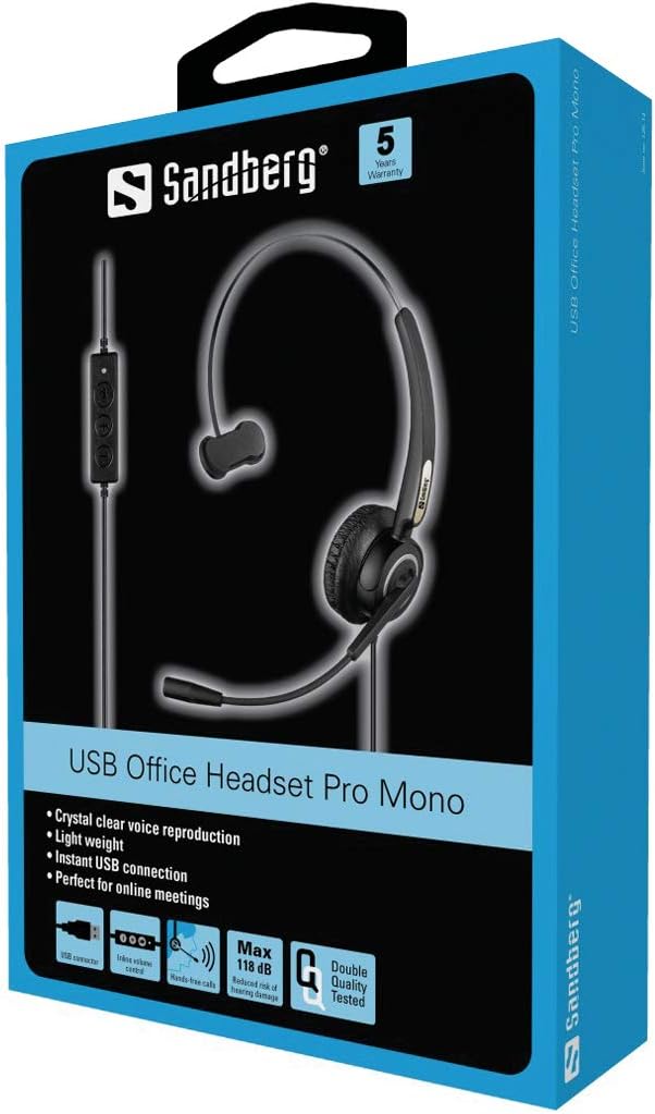Sandberg USB Büro Headset Pro Mono