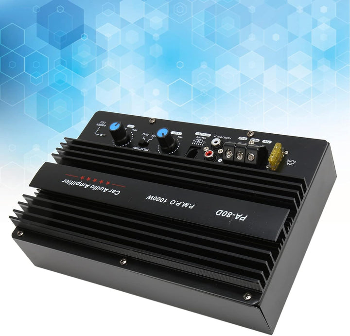 PA 80D 12V 1000W Mono Car High Power Audio Verstärkerplatine Leistungsstarker Bass-Subwoofer-Verstär