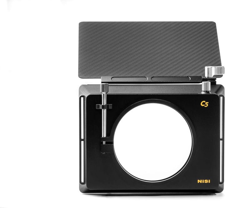 NiSi C5 Matte Box Starter Kit - C5 Matte Box, Filter Tray und Adapterring, kompatibel mit Kameraobje