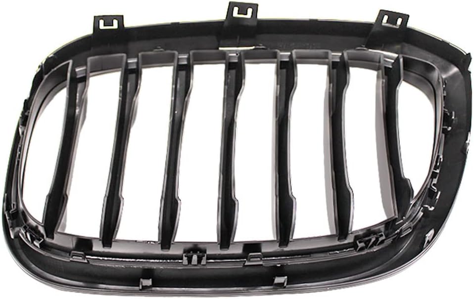 HZTWFC Auto Fronthaube Nierengitter glänzend schwarz einzelne Lamelle für BMW X3 X4 G01 G02 2018 201