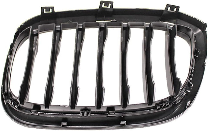HZTWFC Auto Fronthaube Nierengitter glänzend schwarz einzelne Lamelle für BMW X3 X4 G01 G02 2018 201