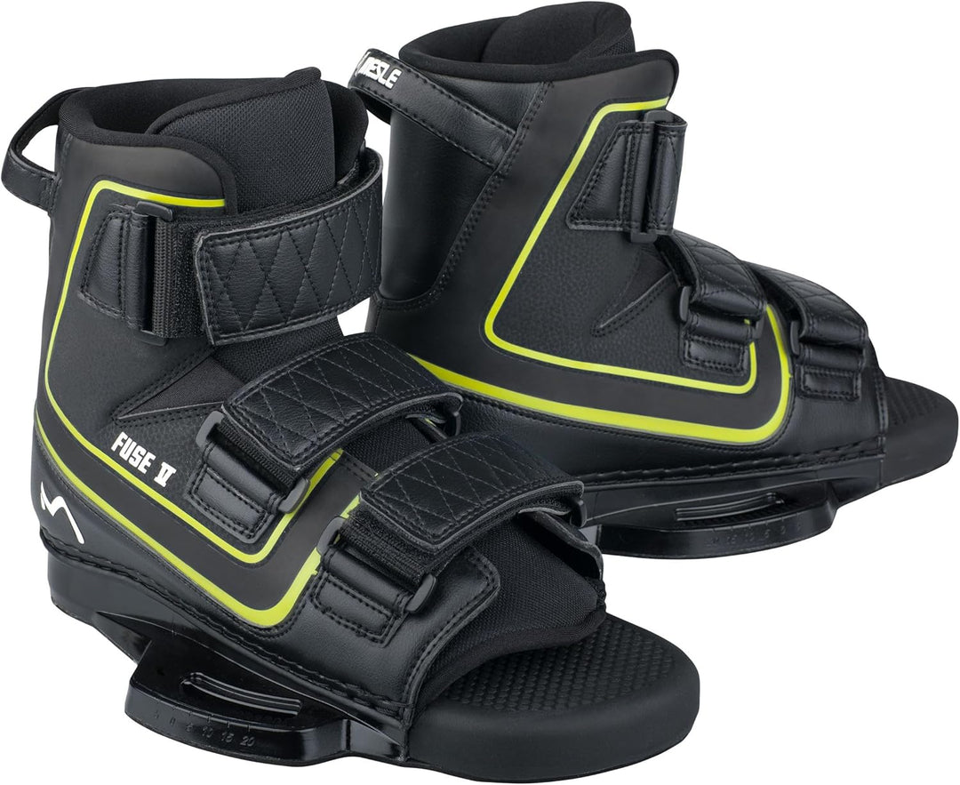 Mesle Wakeboard Set FLX II mit Fuse Bindung, Cable Park Pro Flex Board für Obstacles 132.0 Zentimete