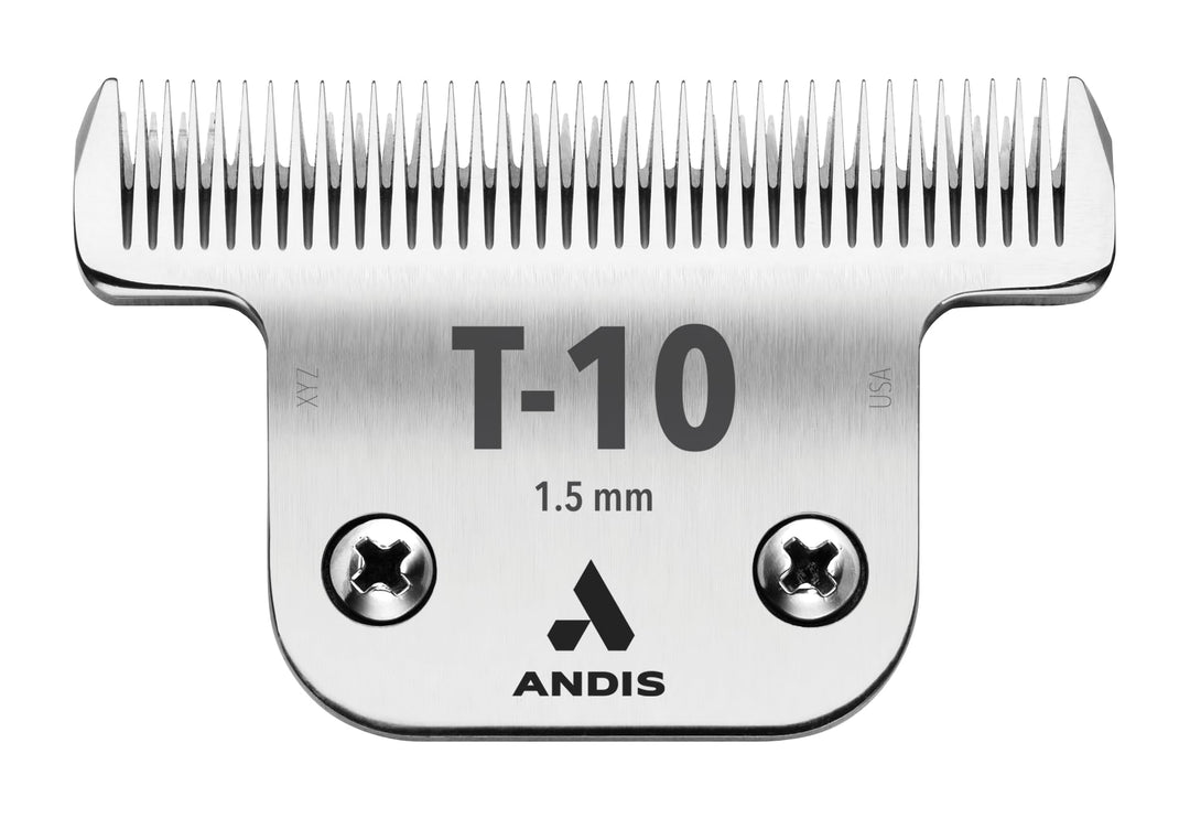 Andis Carbon-Infused Steel UltraEdge Dog Clipper Blade, Size-T-10, 1/6-Inch Cut Length (22305) T-10/