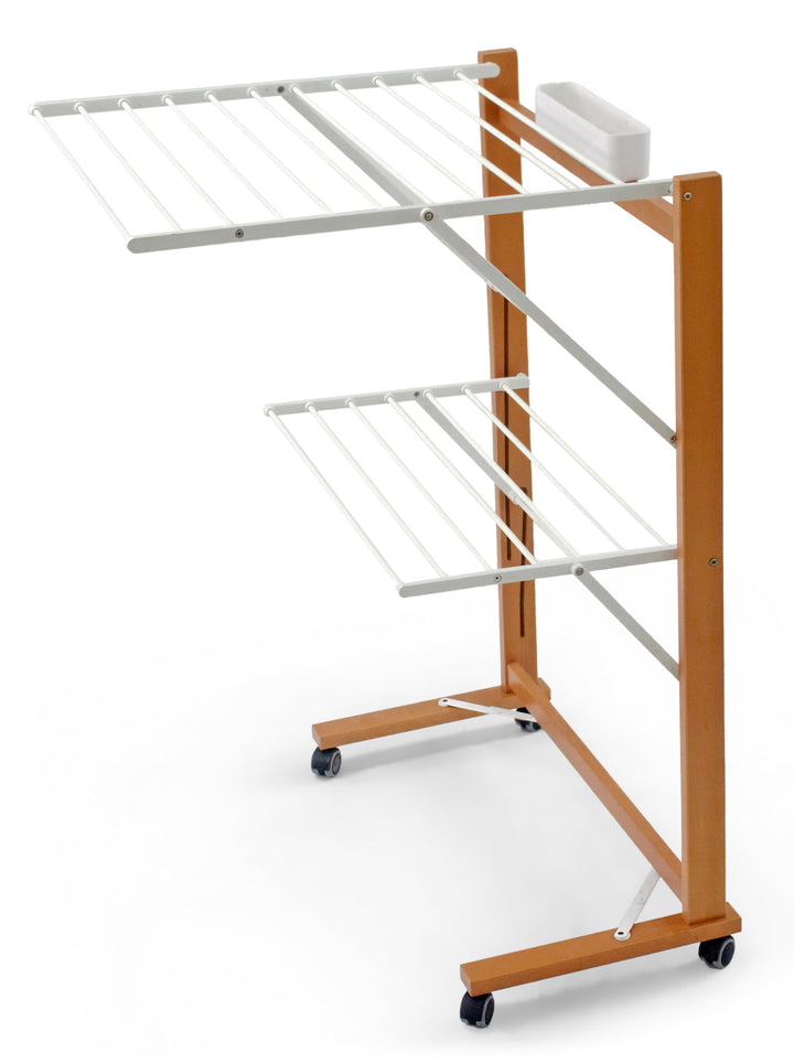 Arredamenti Italia Colibri' wäscheständer, Holz, Kirsche, h 102 x 68 x 70 cm