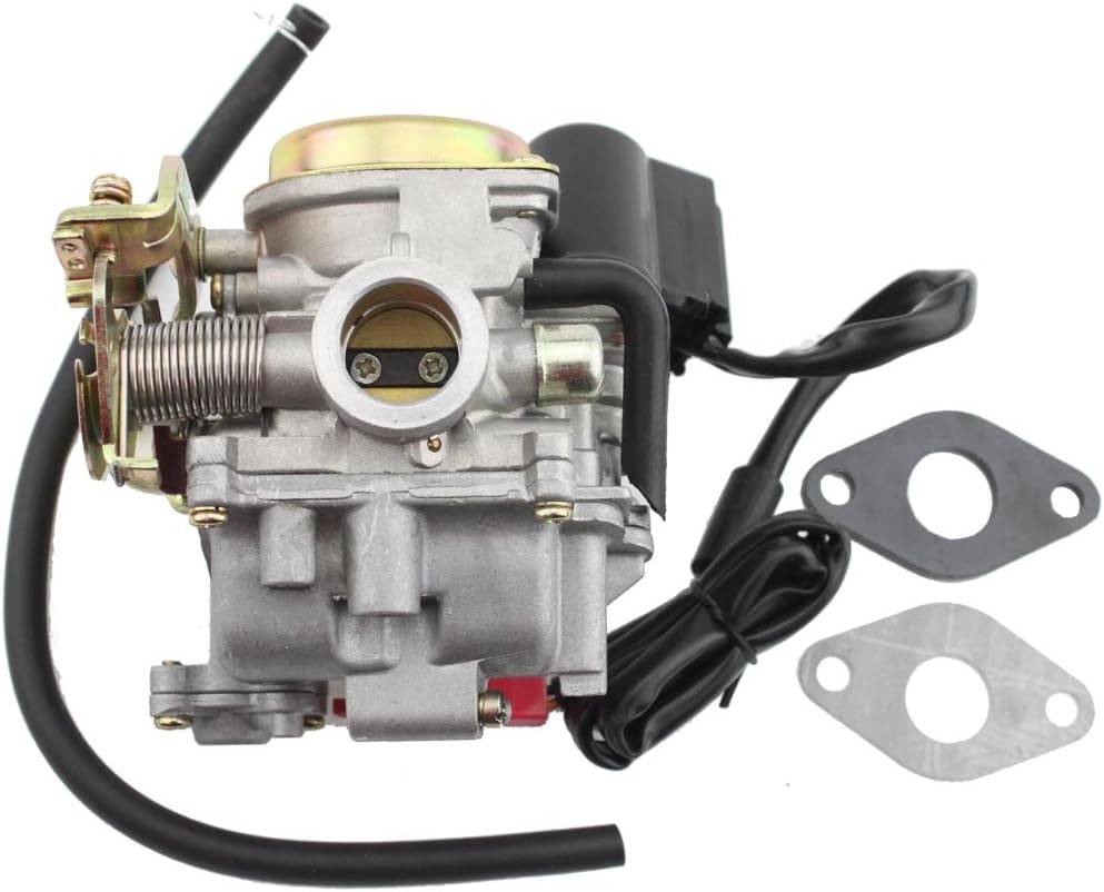 GOOFIT Ersatz für GY6 50cc 60cc 80cc Roller Vergaser 4 Stroke Moped ATV