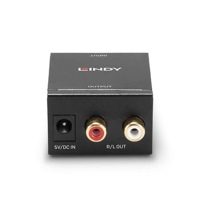 LINDY DAC TosLink (Optical) & Koaxial zu RCA Konverter