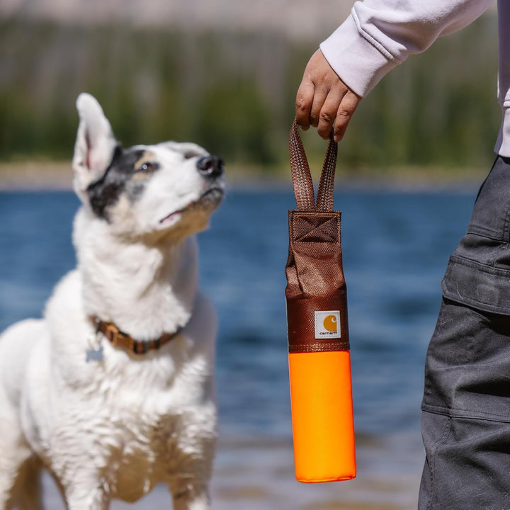 Carhartt Pet Pet Toys, Retrieving Bumper, Large, OS, Hunter Orange Large Hunter Orange, Large Hunter