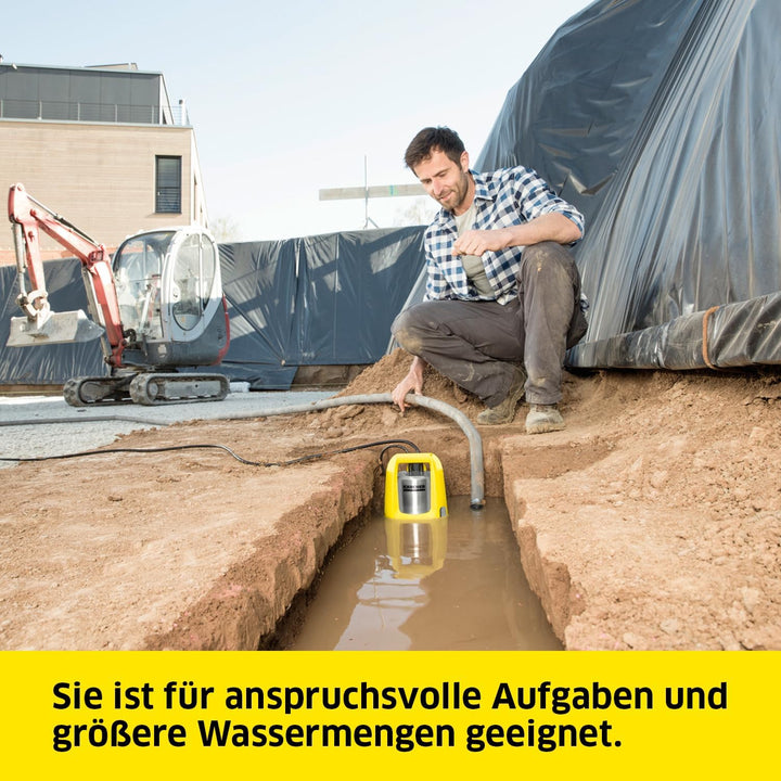 Kärcher SP 22.000 Dirt Level Sensor Schmutzwasser-Tauchpumpe, Fördermenge: 22.000 l/h, Eintauchtiefe