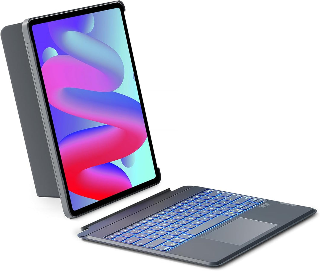 Inateck Tastatur Hülle Kompatibel mit iPad Air 13 Zoll (2024),ipad Pro 12.9 Zoll 6/5/4/3 Gen, Hoch-/
