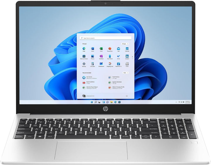 HP 250 G9 Notebook Ultra Silenzioso, RAM 16GB, SSD 512GB, Display FullHD 15.6", Intel N6000 4 Core d