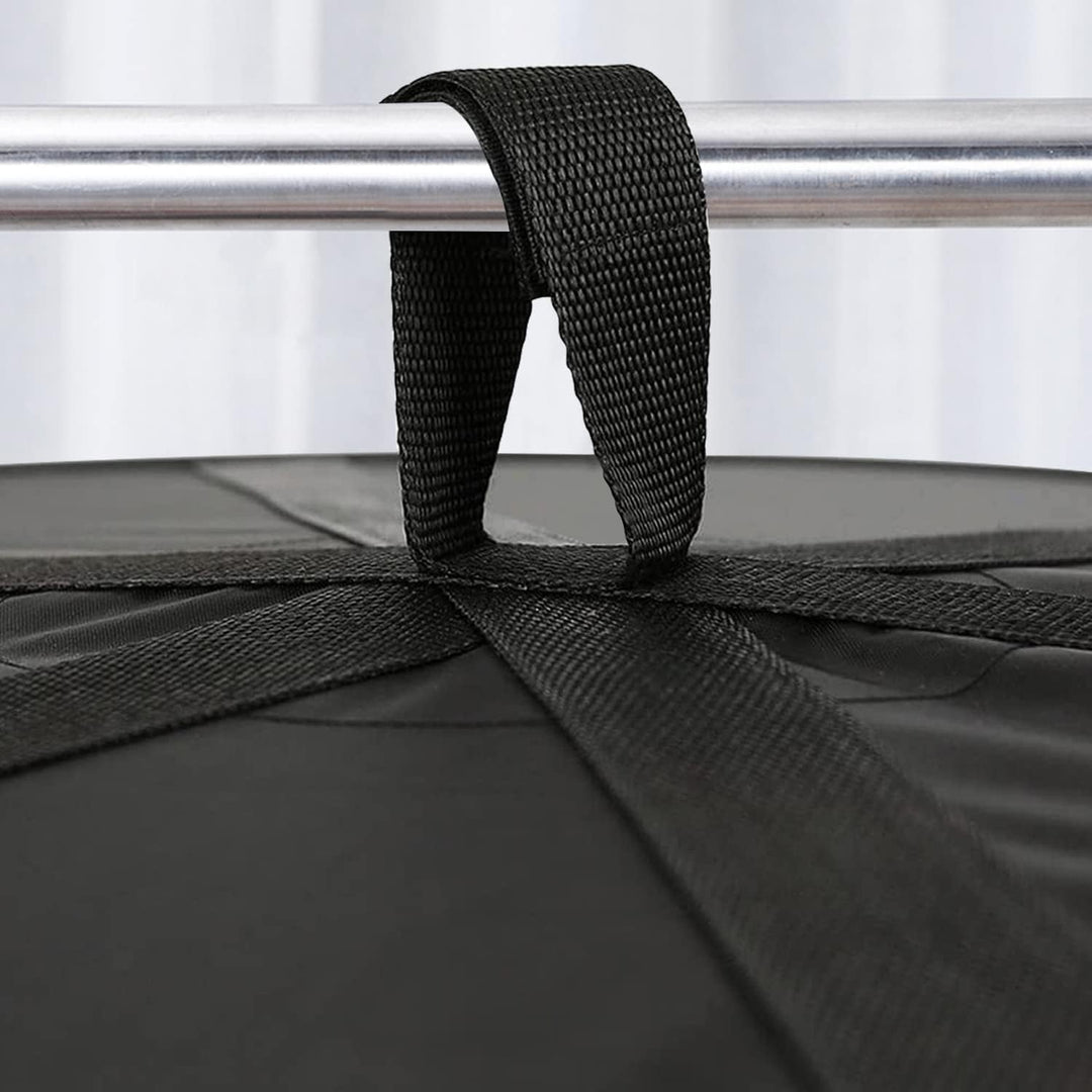 Coopache Trockennetz Kräuter Schwarz, 4-lagiges Kräutertrockner Hängend mit S-förmige Haken, Zipper