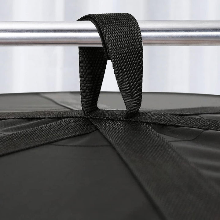 Coopache Trockennetz Kräuter Schwarz, 4-lagiges Kräutertrockner Hängend mit S-förmige Haken, Zipper