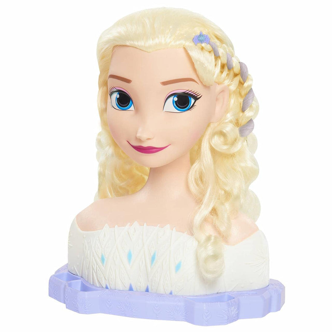 JP Disney Styling FRND6000 Frozen 2 Deluxe Elsa Styling Head, Deluxe Elsa