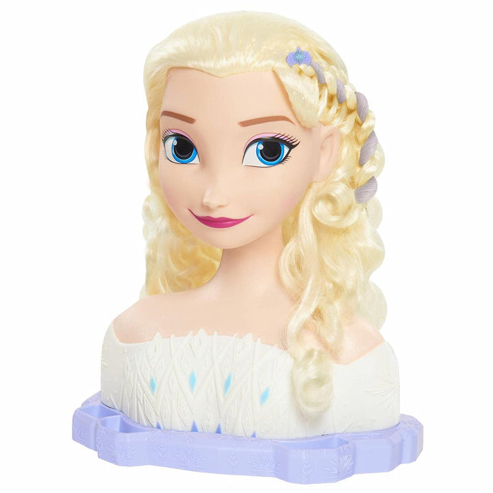 JP Disney Styling FRND6000 Frozen 2 Deluxe Elsa Styling Head, Deluxe Elsa
